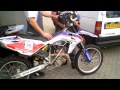 BMW G 450 X enduro cold start ! nice REMUS exhaust sounds !!