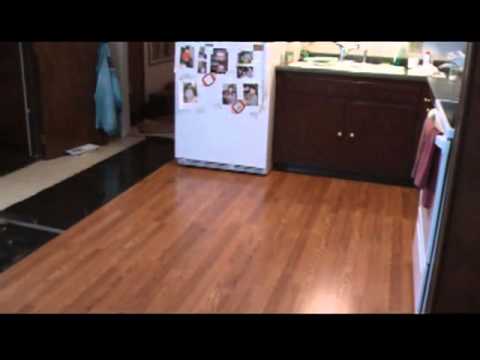 how to fasten kitchen island to floor