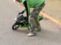 Pocket Bike Burnout - Donut