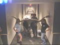 ASU,rummore has it that it was the foreman of the company's wifes bull that built the new dorms. I am not the producer of this video, it was floating around in an email and a bunch of staff/students asked me to put it to where they dont have to download it each time. Its been going around in an email.here is the link to the news write by standard times.http://gosanangelo.com/news/2008/nov/01/rick-smith-unexpected-visitor-steers-into-asu/