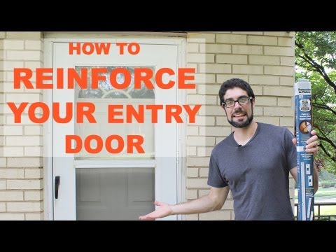 how to secure a door so it can't be kicked in