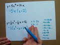 How to Factor any Quadratic Equation