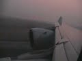 Take off from AUH to JFK on Etihad Airways A340-500