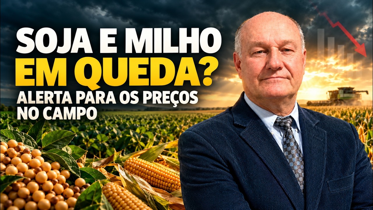 O Que Está Derrubando a Soja e o Milho? Alerta para os Preços no Campo.