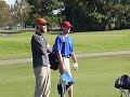 Ken Climo and Matt Hollins at the Players Cup