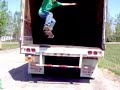 ollie out of a semi ollie out of a semi