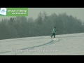 Langlaufen im Winterurlaub in Bayern HD
