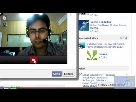 how to use facebook video chat