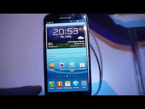 TouchWiz Nature UX Overview on the Galaxy S III (video)