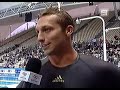 mens100m freestlye semifinal  ian thorpe  cg trials 2006