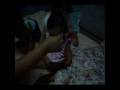 My little monsters wrestling match wd crying baby girl