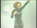 short video of mel b in latex catsuit