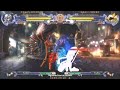 blazblue 下乳（ν－13） vs フィオ（Taokaka）