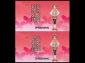 YES! PRECURE5 outro video clip comparison上(upper):10/14版 Oct 14 version下(lower):10/21版 Oct 21 version◆修正点サビの動きのタイミングがちょっと変わったぐらい？※わかりやすくするため、その部分だけスロー再生しとります(速度75%)Notice : This video partly goes slow to help you appreciate the differences.
