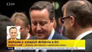 Dohoda o vztazích Británie a EU