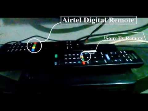 how to sync airtel remote