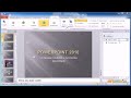 Microsoft PowerPoint 2007-2010 – tworzenie prezentacji, nagrywanie narracji