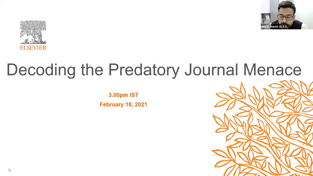 Decoding The Predatory Journal Menace