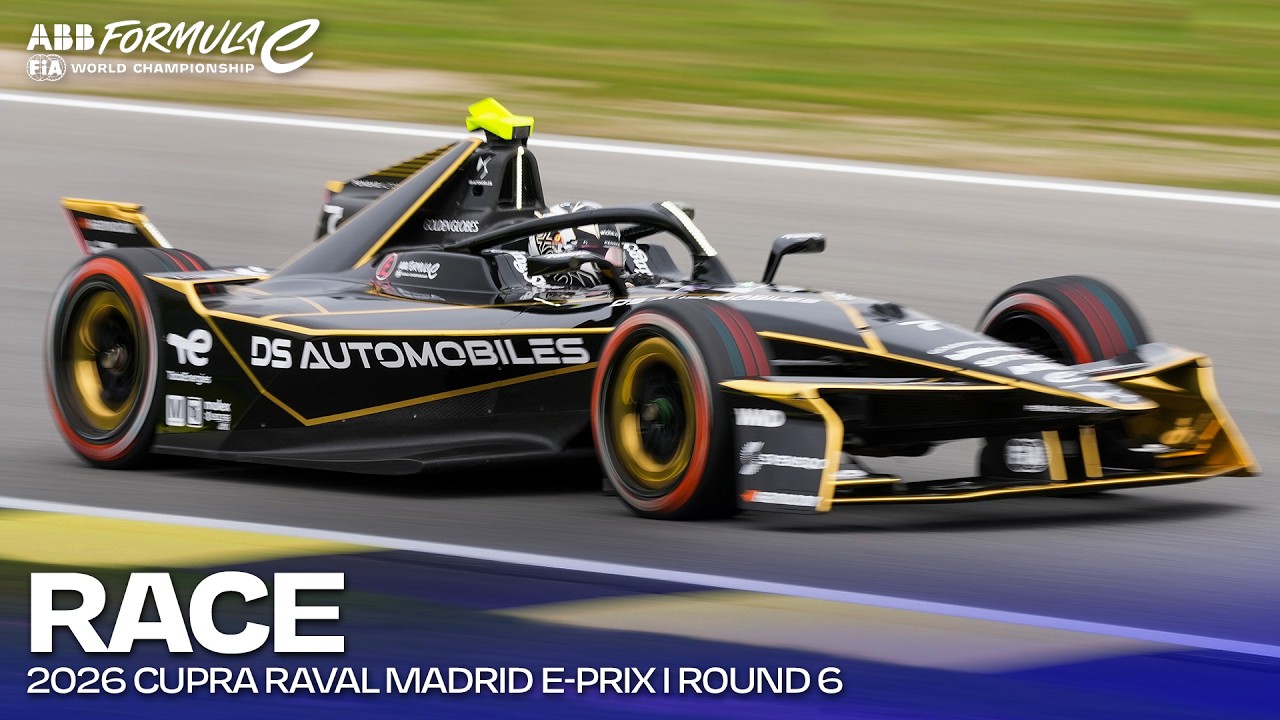 2026 CUPRA Raval Madrid E-Prix Round 6 | Race