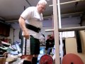 Mark Menslage Deadlifts 345 lbs. X 5--Set No. 5