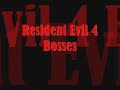 resident evil 4 bosses with unlockable weapons