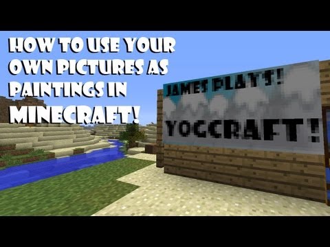 how to make a painting in mc