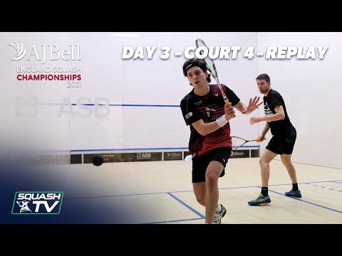 AJ Bell England Squash Championships - Court 4 - Day 3