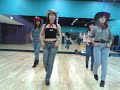 LINE DANCE - Walking Backwards
