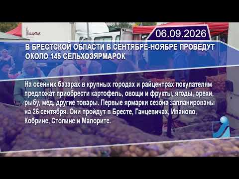 Новостная лента Телеканала Интекс 06.09.26.