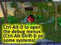 Opening the debug menus - Second Life Video TuTORial QUICKTI