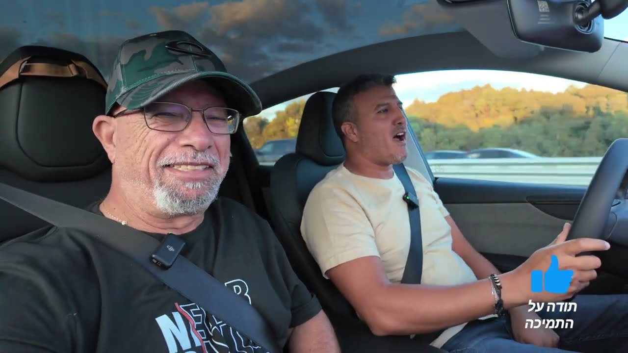 טסלה מודל Y גרסת הנעה אחורית במבחן