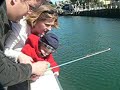Jack catches his first fish Jack catches his first fish