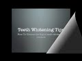 consumer reports teeth whitening - tooth whiteners?