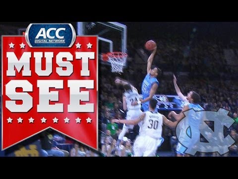 JP Tokoto Dunk Contest - One of the top dunkers in the ACC was at it again on Saturday afternoon! J.P. Tokoto gets by the Irish defense and throws down a monstrous jam! SUBSCRIBE: ht...