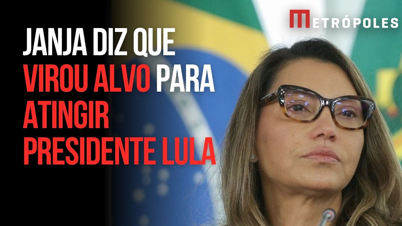 Janja diz que é usada como alvo para atingir Lula