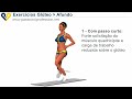 Afundo, exercício para bum bum