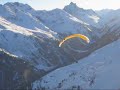 Paragliding in St. Anton, Austria Paragliding in St. Anton, Austria