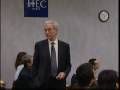Michael C. Jensen, conference at HEC Paris