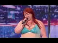 Big Girl Lulu Trying To Work The Pole On America's Got Talent! 