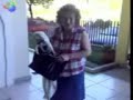 Bad Dog raping old lady
