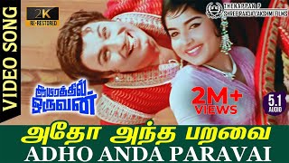 Adho Andha Paravai 2K Video Song  RE-Restored 2K T
