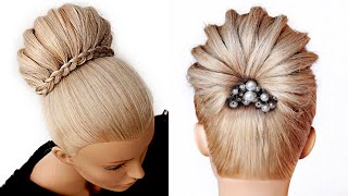 Download Braided High Bun Wedding Prom Updo Hair Tutorial