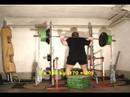 Box Squats w. Chains: 5 x 190 kg (418 lbs)