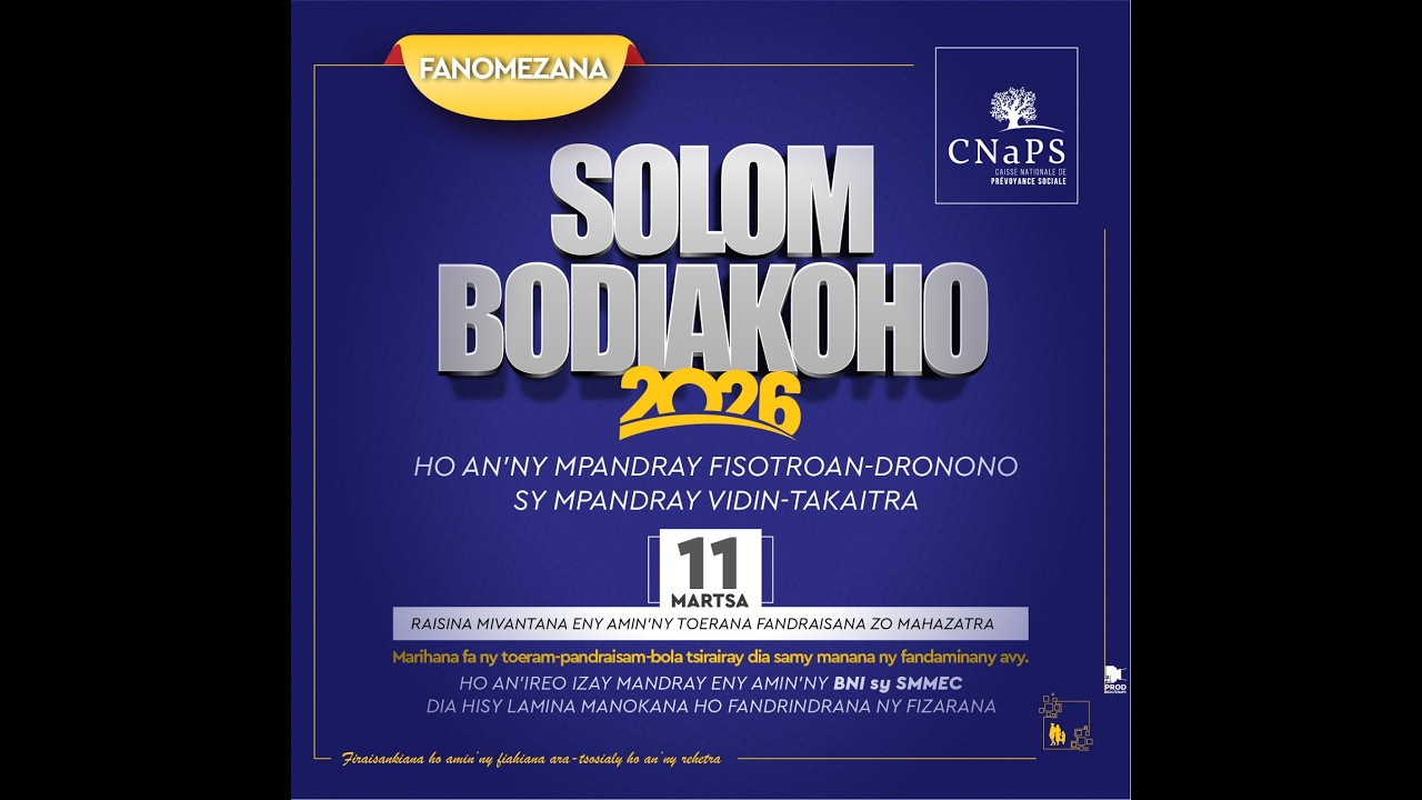 SOLOM-BODIAKOHO CNaPS 2026