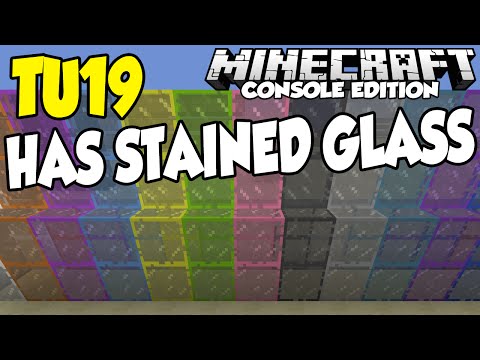 how to dye glass in minecraft xbox 360