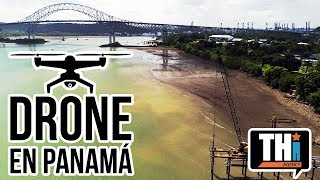 Drone en canal de Panamá - T.H.i. Agency