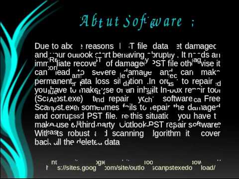 how to locate scanpst