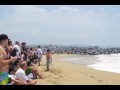 A Set of HUGE Waves at The Wedge - 07/25/09