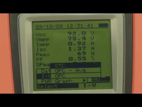 IV400 PEAKLEISTUNGS-UND KENNLINIENANALYSATOR F&Uuml;̈̈̈R PV