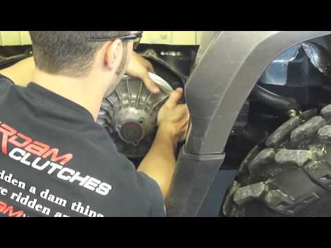 how to adjust a qsc clutch for can am